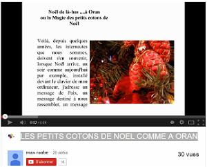NOS PETITS COTONS DE NOEL